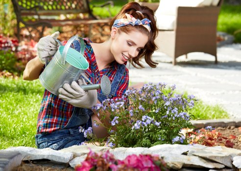 Professional hedge trimming tools and equipment